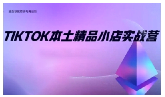 TikTok本土精品小店出海实战营,从入门到高阶,不止0-1!-俗人圈网创
