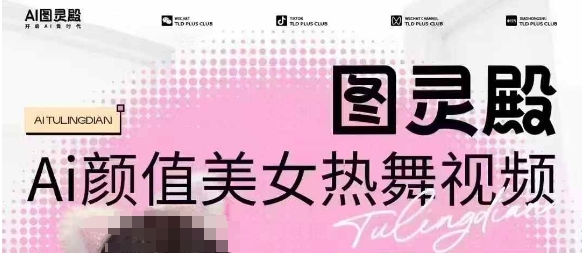 全网首发，原价988图灵殿AI颜值美女热舞视频，云端生图，轻松过原创-俗人圈网创