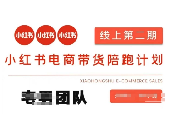 小红书电商带货课2期，月利润20个的小红书电商的有货源，无货源，虚拟产品，付费投流等整套玩法-俗人圈网创