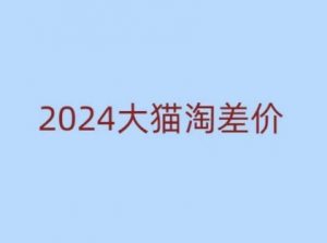 2024版大猫淘差价课程，新手也能学的无货源电商课程-俗人圈网创