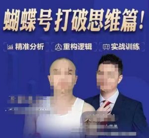 天诺老吴蝴蝶号50节线上课,蝴蝶号打破思维篇-俗人圈网创