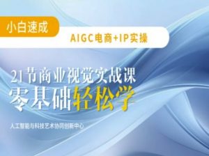 AIGC电商必备实操：21节平面设计实战课，教你玩转AI-俗人圈网创