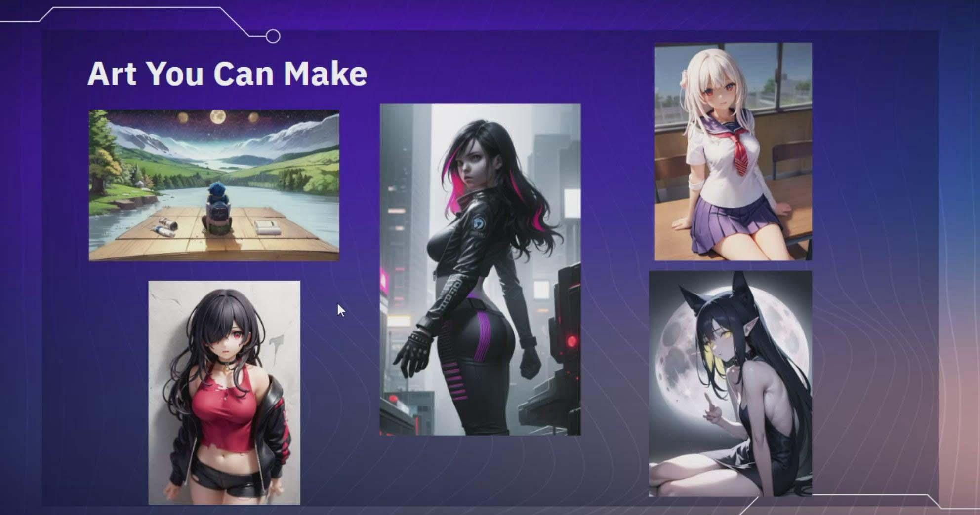 图片[2]-利用Stable Diffusion AI人工智能生成动漫艺术分步教程-14节课-中英字幕-俗人圈网创