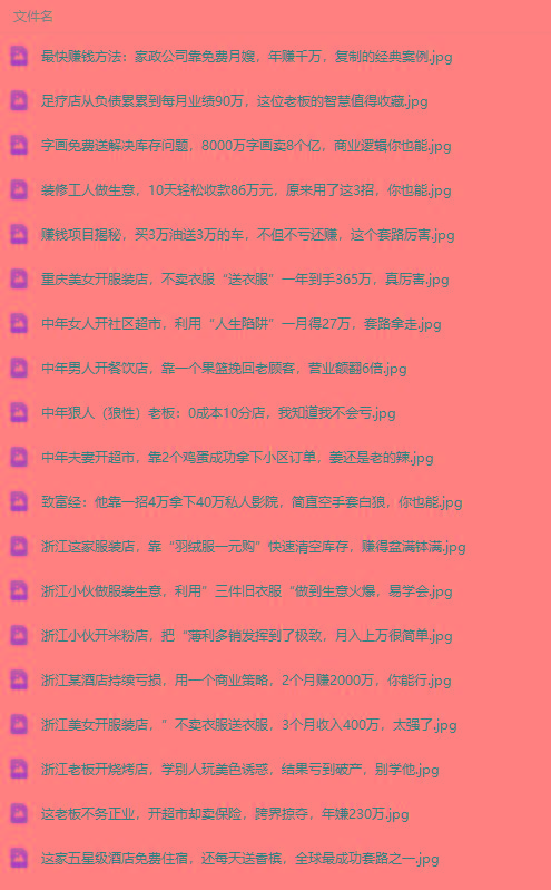 图片[1]-(9607期)真实有效391套商业模式，年入几十到几百万案例解析(电子书+视频+图文)-俗人圈网创