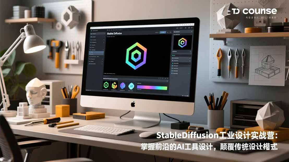 StableDiffusion工业设计实战营:掌握前沿的AI工具设计,颠覆传统设计模式-俗人圈网创