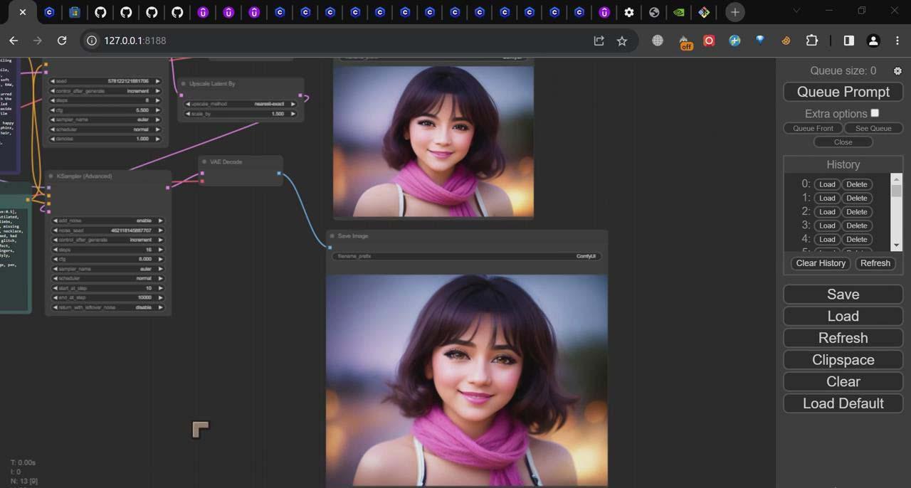 图片[2]-ComfyUI利用Stable Diffusion学习AI GUI工作流程教程-中英字幕-俗人圈网创