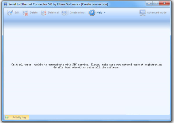 Serial to Ethernet Connector(串口共享器) v5.0.8 绿色版-俗人圈网创