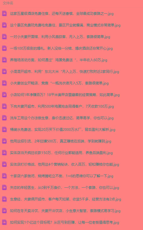 图片[2]-(9607期)真实有效391套商业模式，年入几十到几百万案例解析(电子书+视频+图文)-俗人圈网创