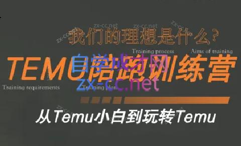 苗苗·拼多多跨境(temu)课程-俗人圈网创