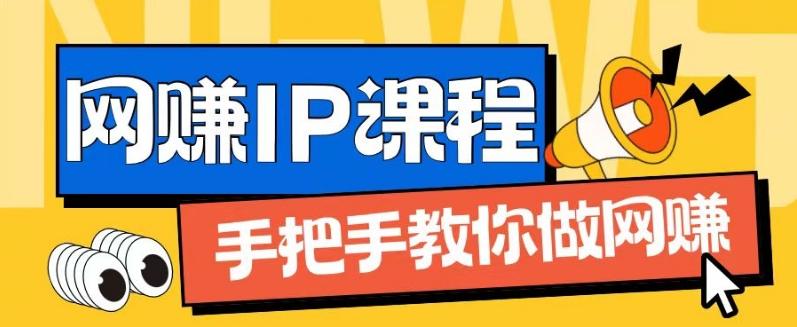 ip合伙人打造1.0，从0到1教你做网创，实现月入过万【揭秘】-俗人圈网创