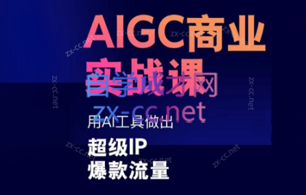 雷鹏老师·AIGC商业实战课-俗人圈网创