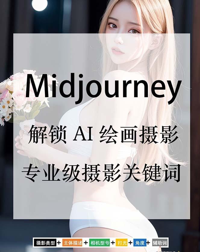 Midjourney关键词-解锁AI绘画专业级人工智能摄影关键词表-俗人圈网创