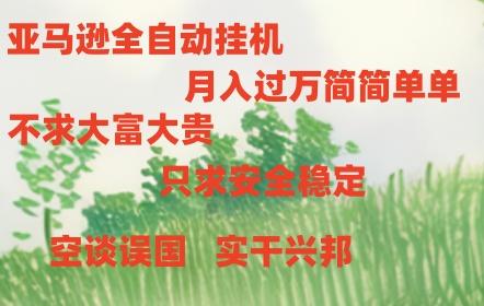 亚马逊全自动浏览挂机-俗人圈网创