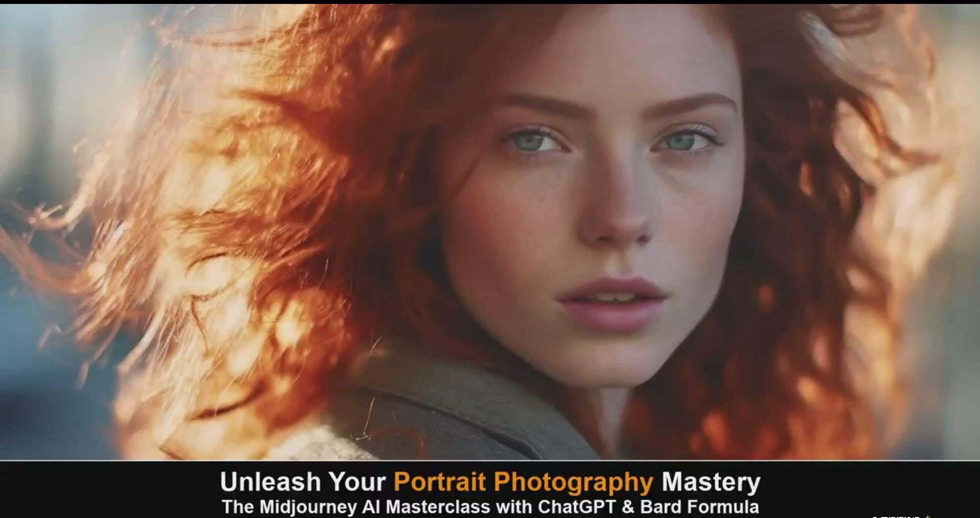 图片[2]-(9312期)Midjourney v5 ChatGPT 和 Bard AI人工智能人像摄影大师班-15节-中英字幕-俗人圈网创